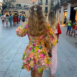 For love and lemons floral dress.